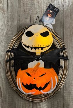 Nightmare Before Christmas Jack Skellington Light-Up Frame Wall Decor