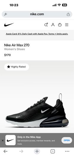 Nike Airmax women’s size 10 shoes