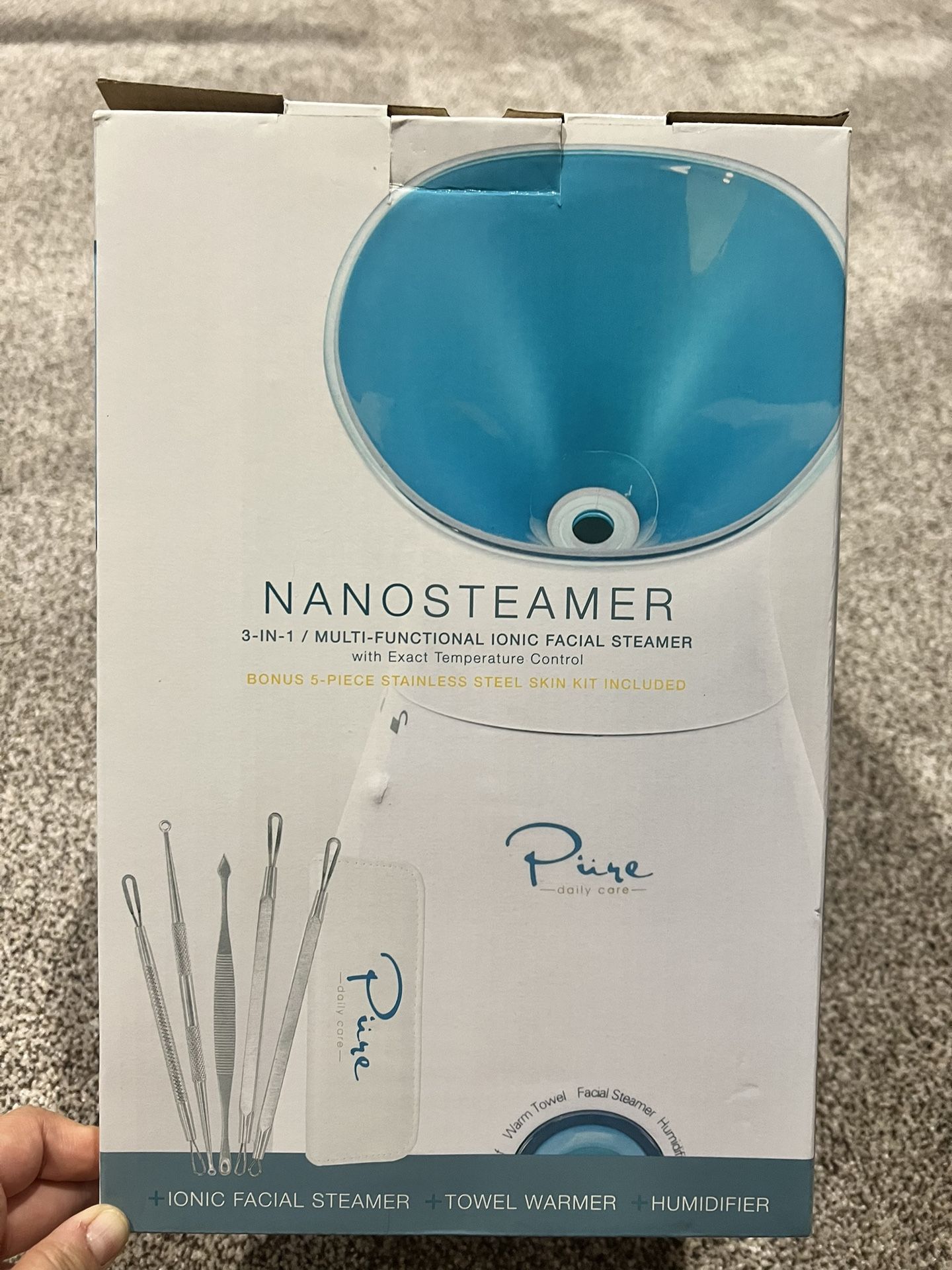 3-in-1 Ionic Facial Steamer