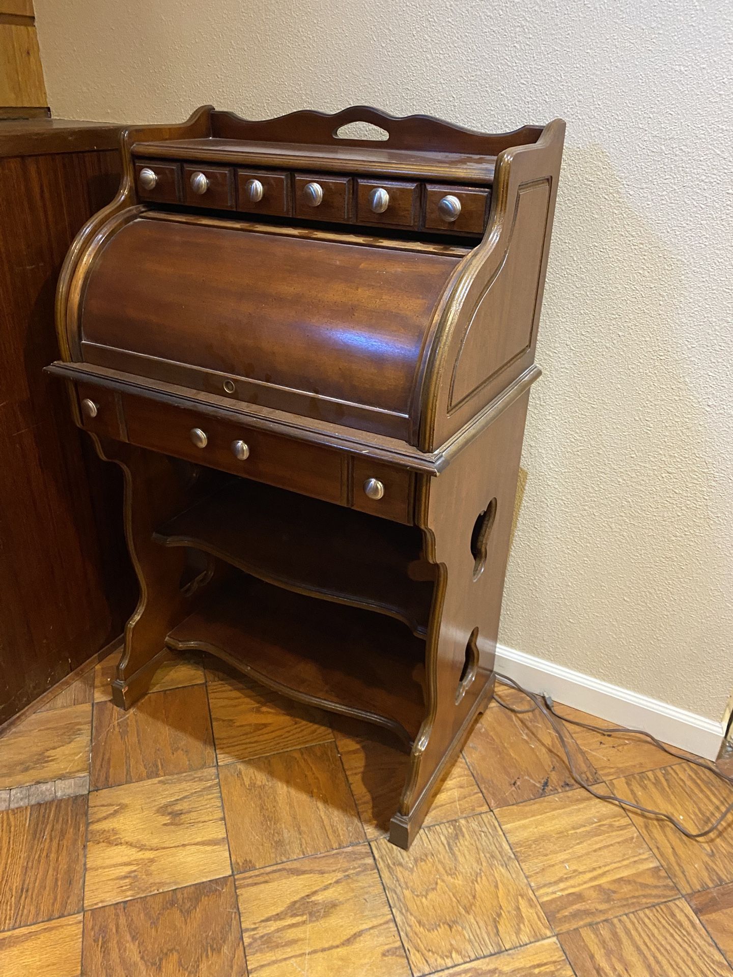 Vintage National Mount Airy Secretary Desk