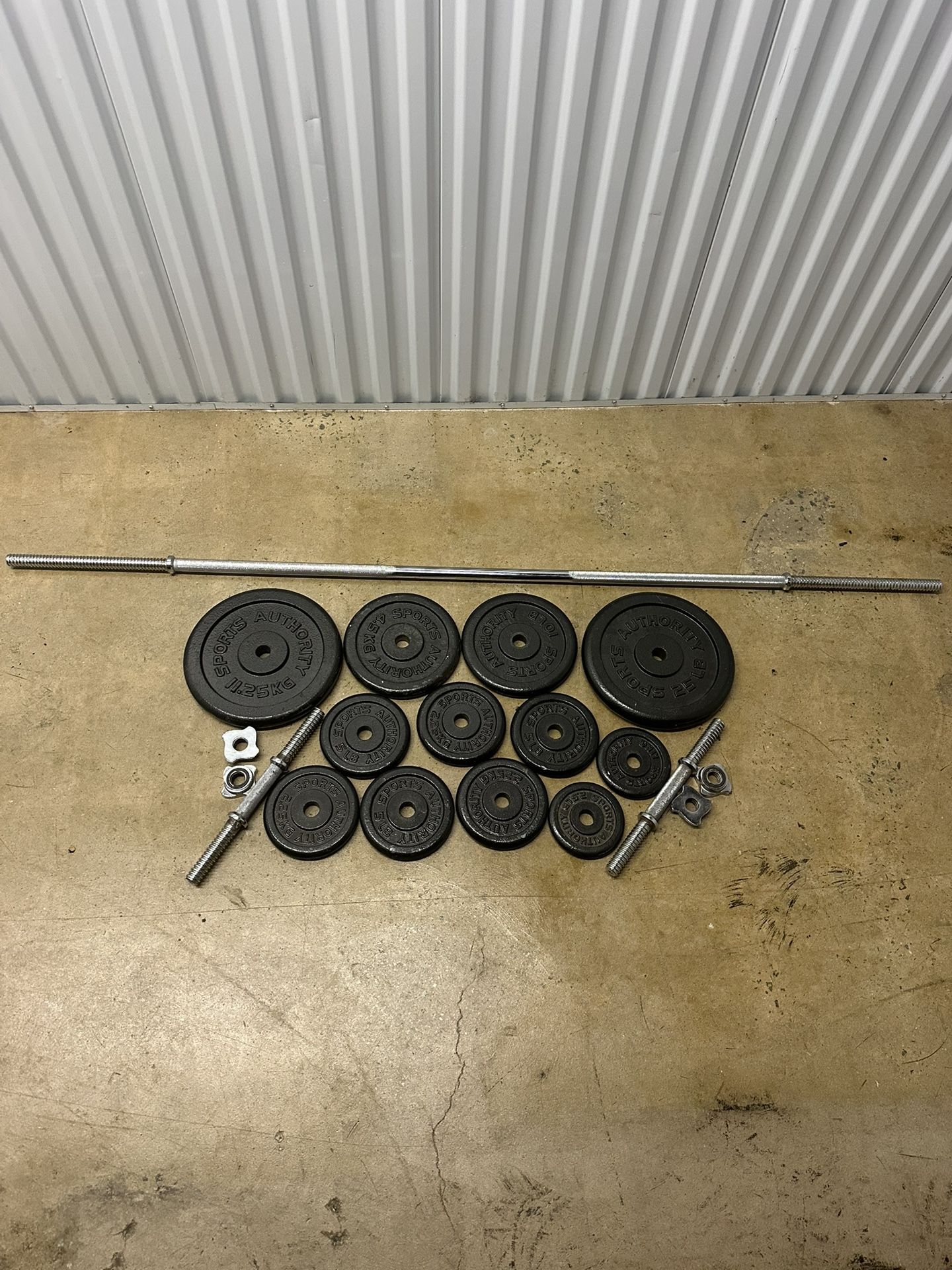 Weight And Bar Set