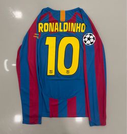 Ronaldinho 2005 Retro Long Sleeve