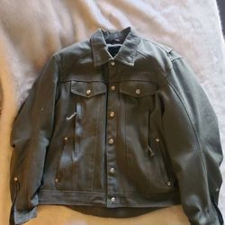 🏍️ Pokerun by Fieldsheer – Insulated Motorcycle Jacket (Men’s Medium)