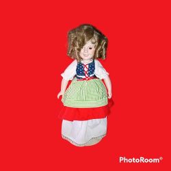 Vintage 1989 The Shirley Temple Heidi Doll 