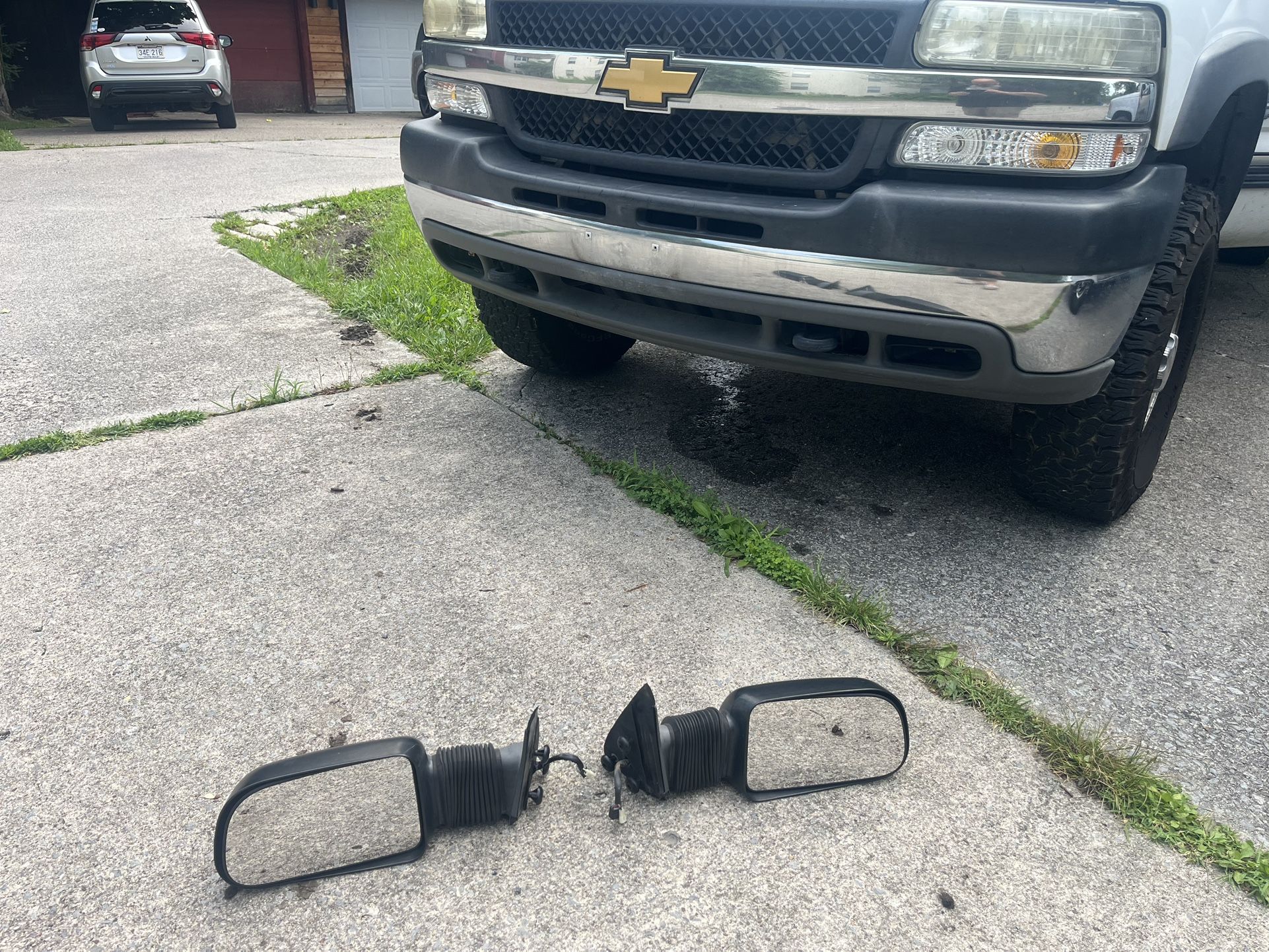 Mirrors For 99-06 Silverado
