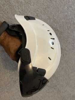 Construction Helment With Sun Visor.