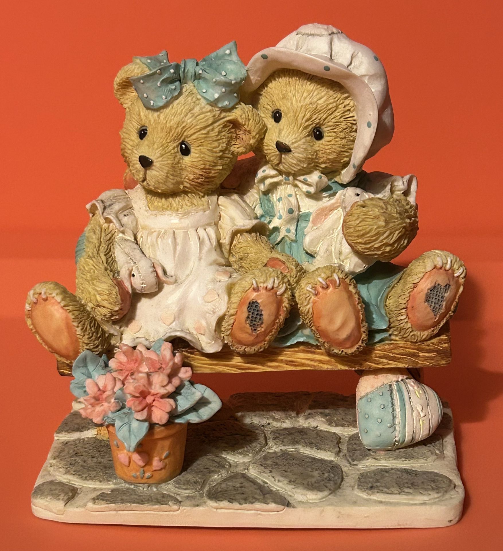 Cherished Teddies Tracie And Nicole “Side By Side With Friends”