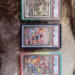 Pokemon Psa 10 Slabs