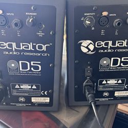 Equator D5 Studio Monitors