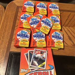 1988 Topps Baseball Packs
