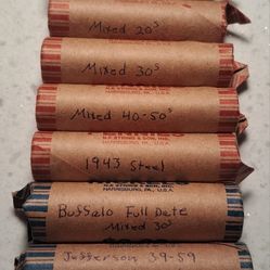 Wheat Pennys/ Buffalo/ Jefferson Nickels 