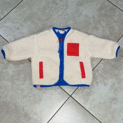 Lego Target Baby Boy’s / Girl’s Sherpa Jacket / Sweater, Size 0-3 Months