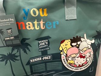 Large Trader Joe bag Hello kitty