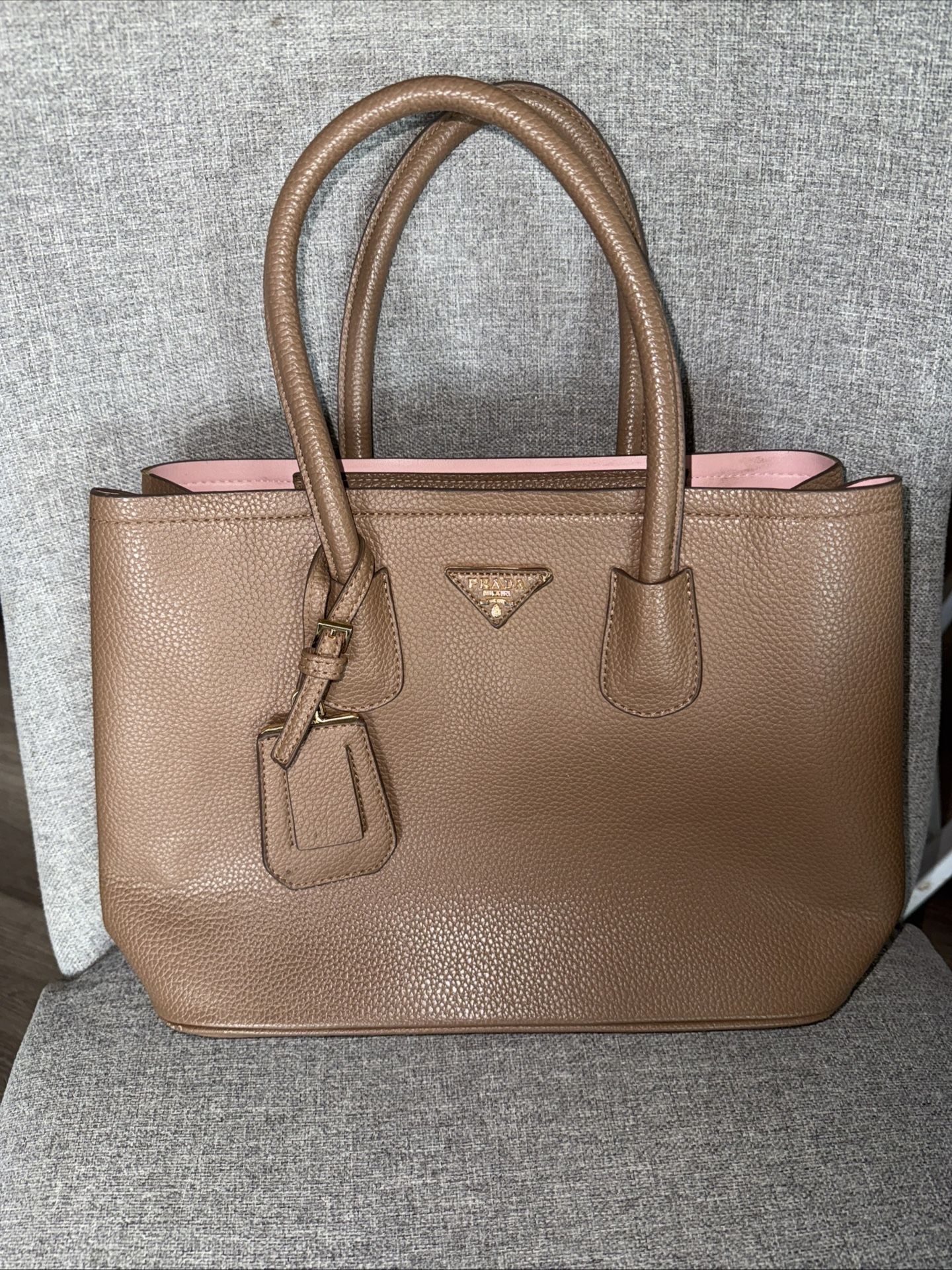 Prada Cuir Double Bag Large