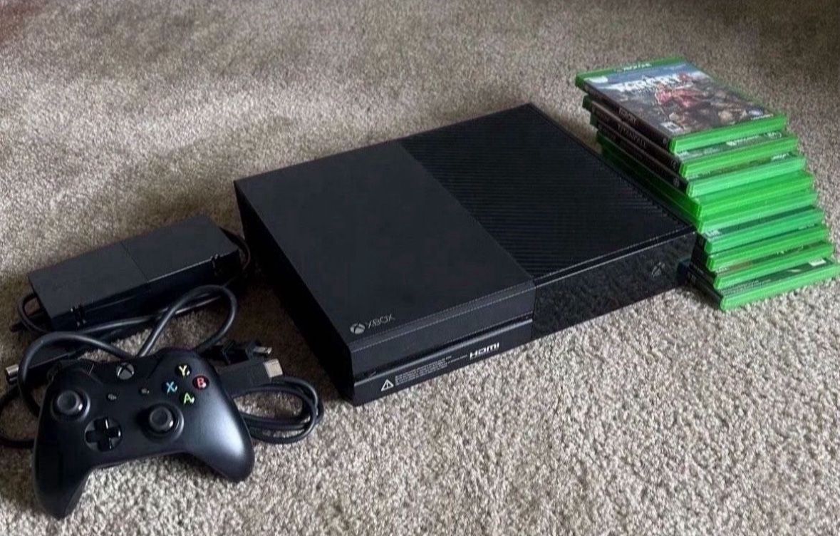 XBOX & Discs - (Memory - 1 Tirabites tb Updated, ,the latest Version)