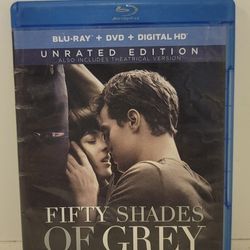 $5 BLU RAY MOVIE. FIFTY SHADES: OF GREY. BLU RAY / DVD ONLY. NO DIGITAL. $5 OR TRADE FOR A MOVIE TITLE I DO NOT ALREADY OWN.