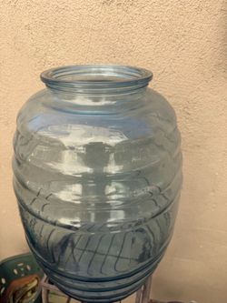 Galón de vidrio para agua