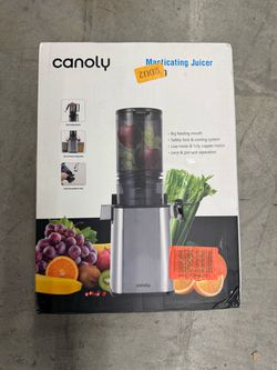 Cold Press Masticating Juicer 400W Wide Chute - Brand New | canoly