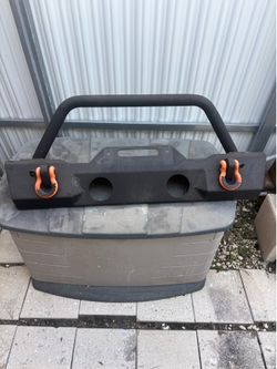 Jeep jk front stubby bumper