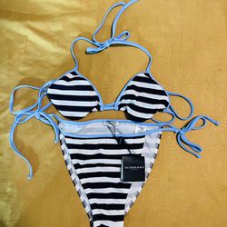 New With Tags Burberry Bikini Set 