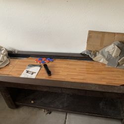 10’ Shuffle Board Table NEEDS REFURBISHED OBO