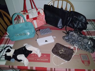 Lot Of Purses And Wallets