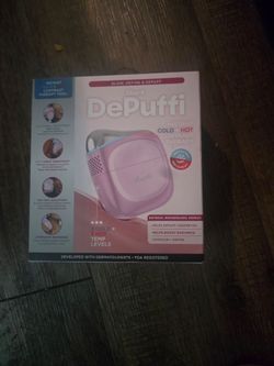 NIB Shark DePuffi Instant Cold + Hot Contrast Therapy Tool