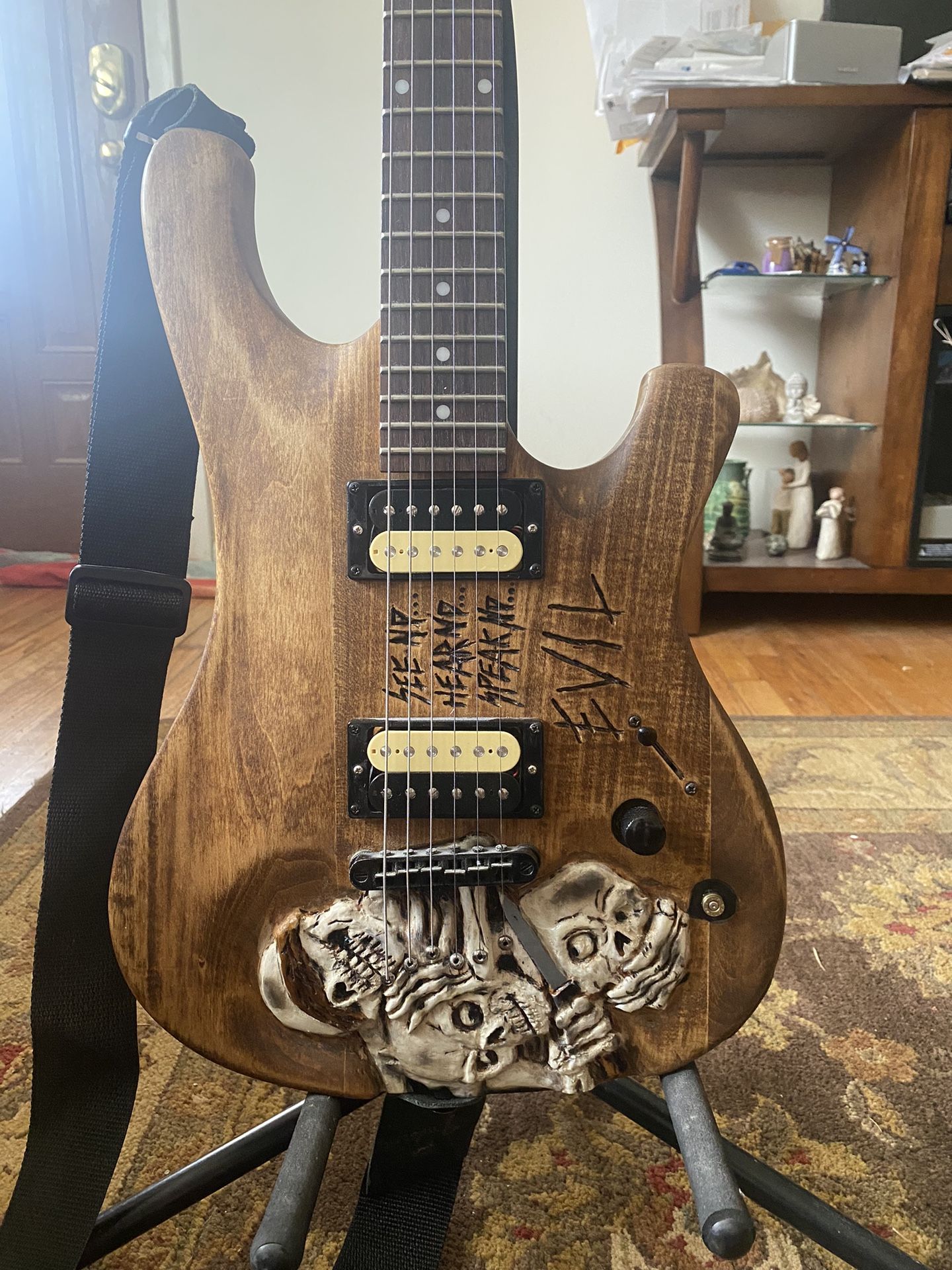 Custom Carved Gutair