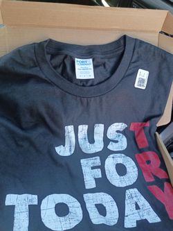 Port & Company "Just For Today" Graphic T-Shirt