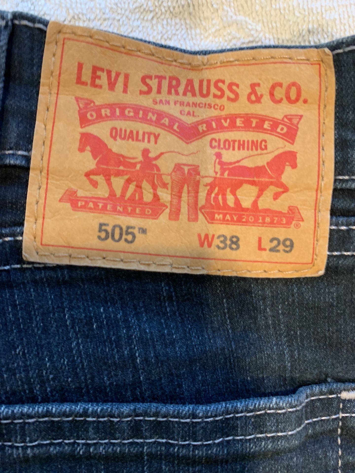 Mens 505 Levi Jeans