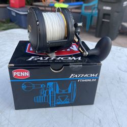 Penn Fathom 40N Lever Drag 2 Speed Fishing Reel