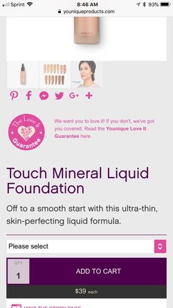 Mineral Liquid Makeup “Organza”