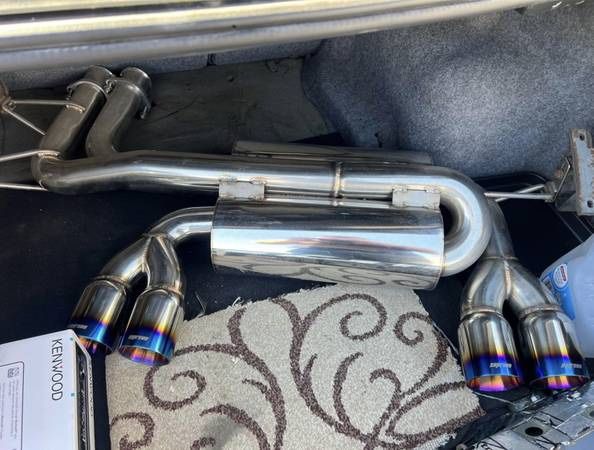BMW E46 M3 Megan Supremo Exhaust Muffler Section 3