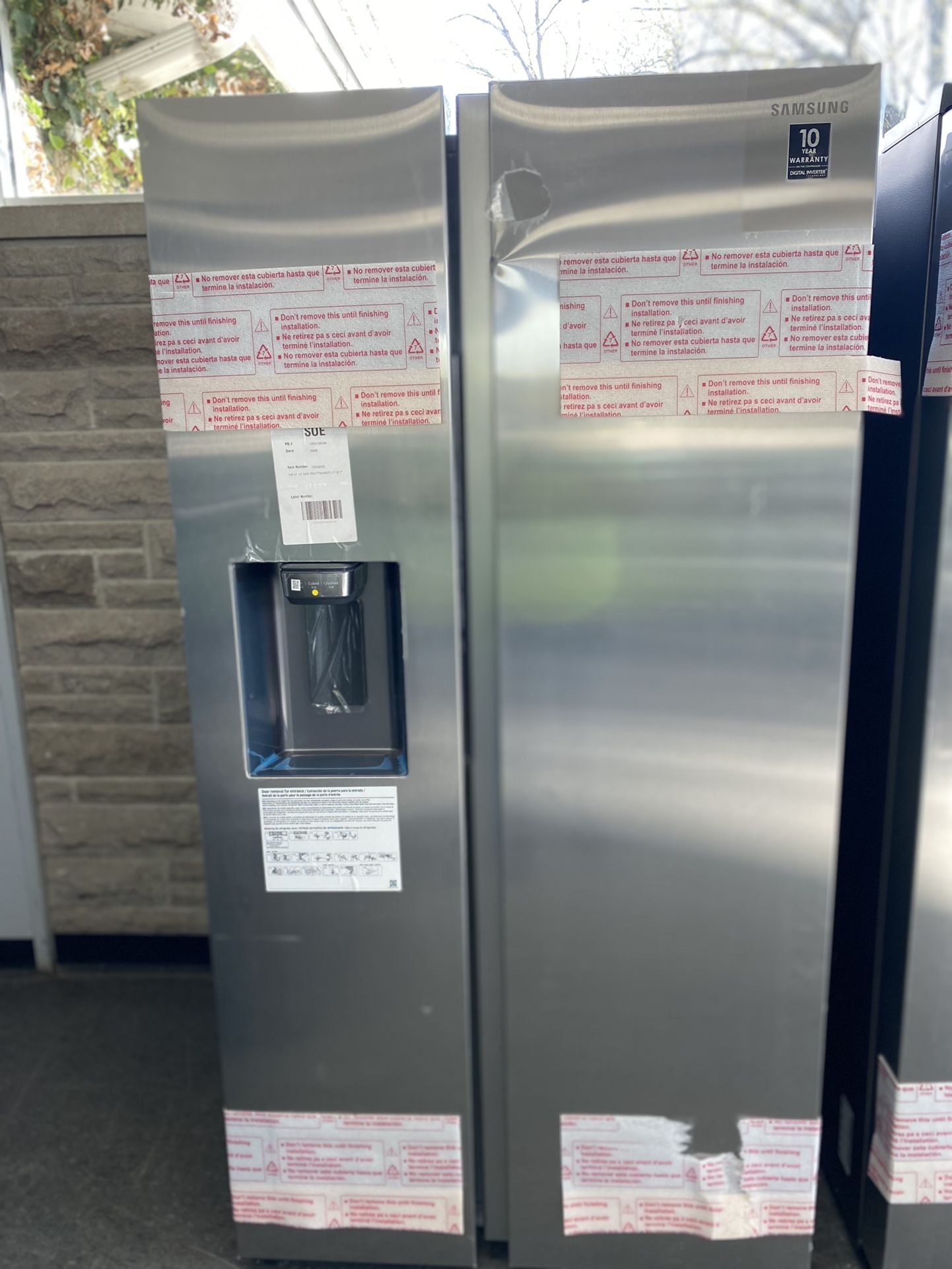 Samsung Side By Side Refrigerator 