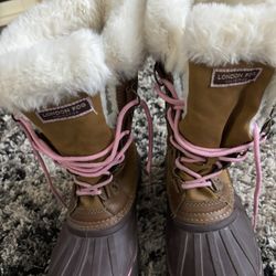 London Fog Kids Boots Size 3
