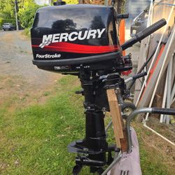 4 HP, 4 STROKE,  Mercury Motor