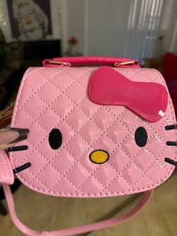Hello Kitty Pink Quilted Mini Handbag