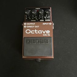 Boss OC-5 Octave Guitar Pedal