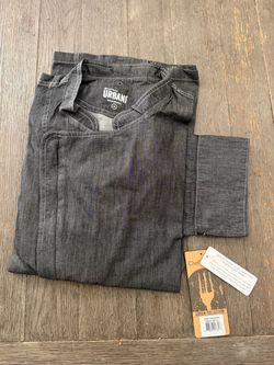 Chef Works Gramercy Black Denim Chef Coat – XL – $40