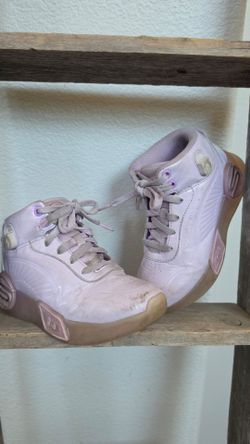 Girls light purple Skechers Remix Athletic Sneakers size youth 1.5