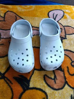 Blue Frost Crocs