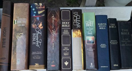Bibles, $15 - $75, see 3 pics