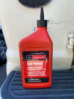 75w-85 synthetic gear oil, $3  each