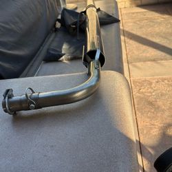 Motorhome Generator Exhaust Extension