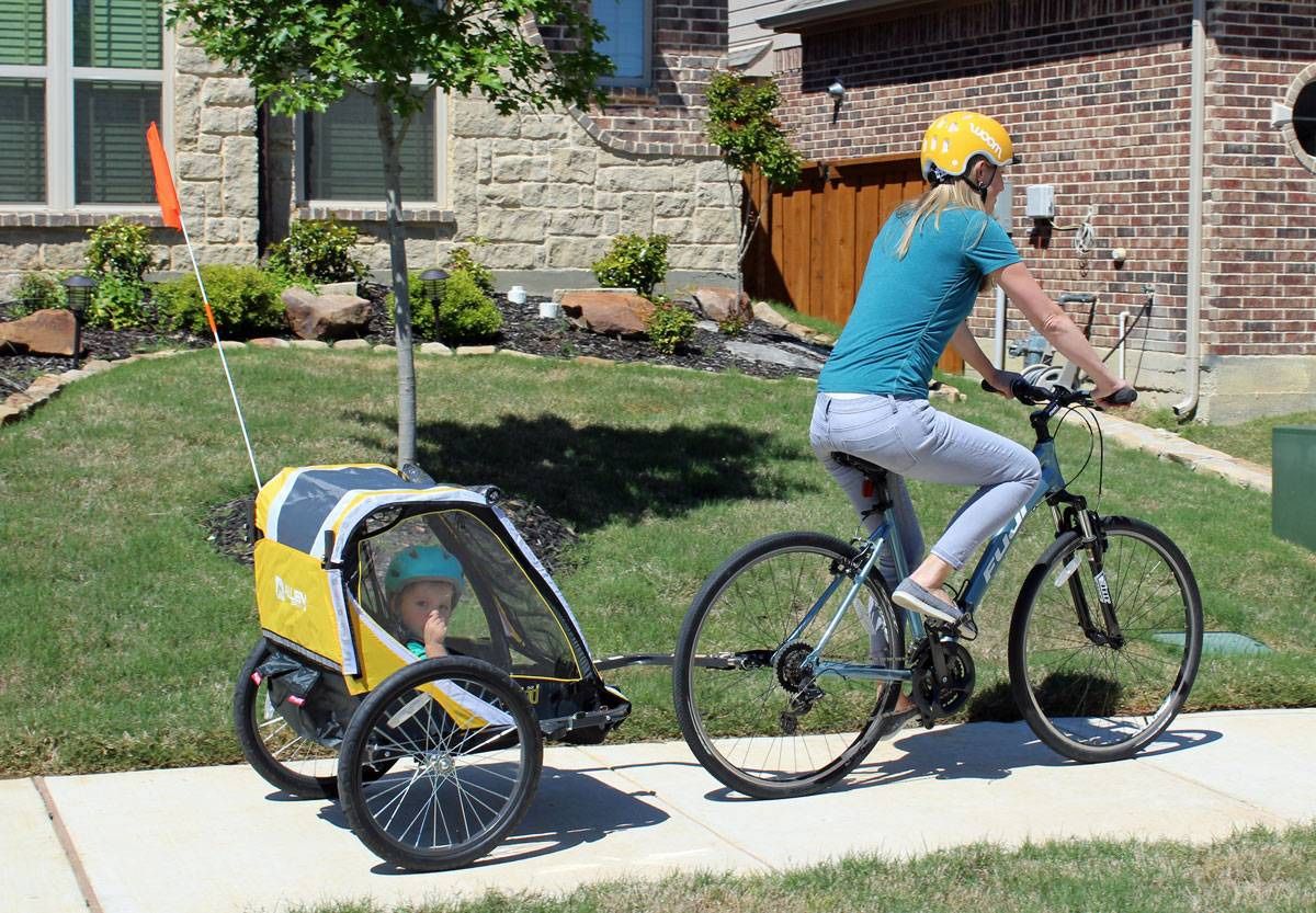 Allen Sports 2 Child Bike Trailer/Stroller