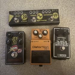 Guitar Effects Pedals