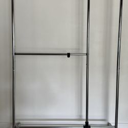 Chrome Wardrobe Rack