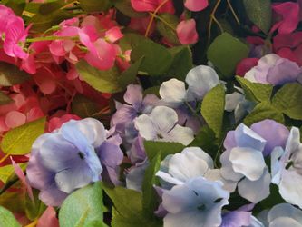 Silk Flowers Pastel Party Decorations Wedding