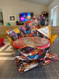 Handmade bowl cozy