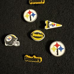 Pittsburgh Steelers Shoe Charms Crocs 